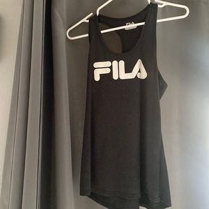 FILA: Gray athletic tank top